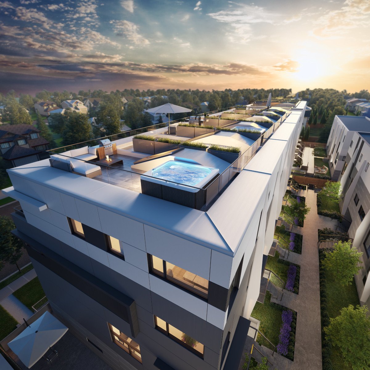 Woodstock at Oakridge: The Nexst Phase rooftop view