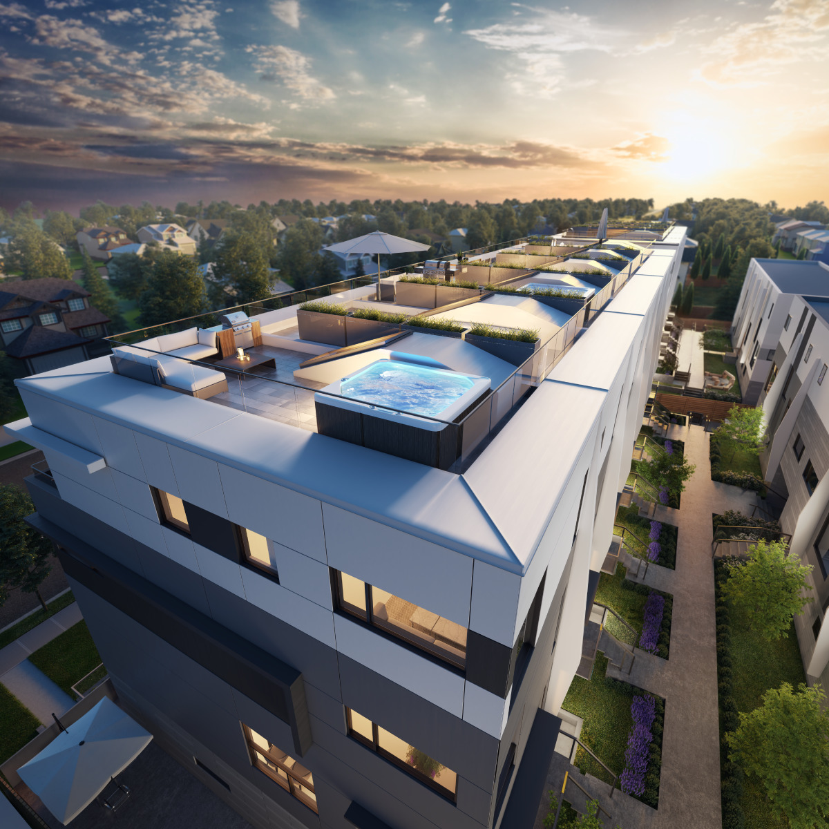 Woodstock at Oakridge: The Nexst Phase rooftop view